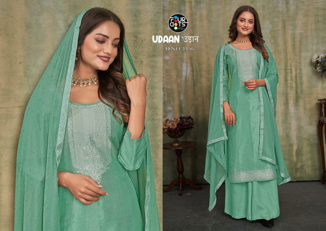 Udaan Four Dots Shimmer Designer Salwar Kameez Wholesale Market In Surat
